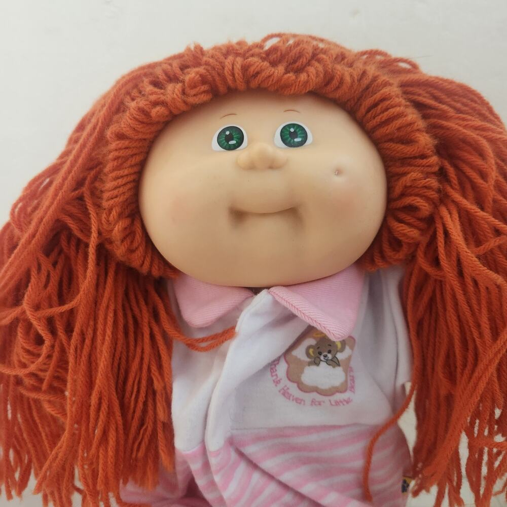Vintage 1985 CPK Coleco Red head with pajamas